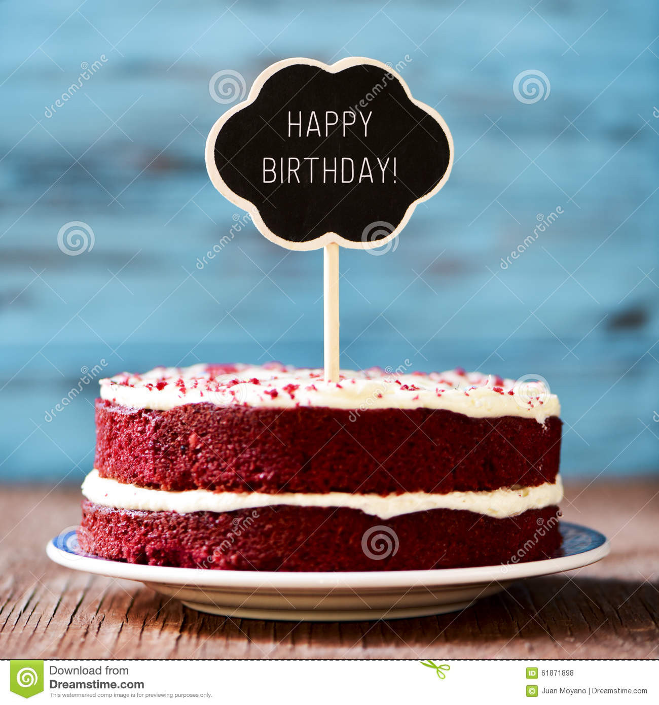 Happy Birthday Cake Text
 Chalkboard With The Text Happy Birthday In A Cake Stock