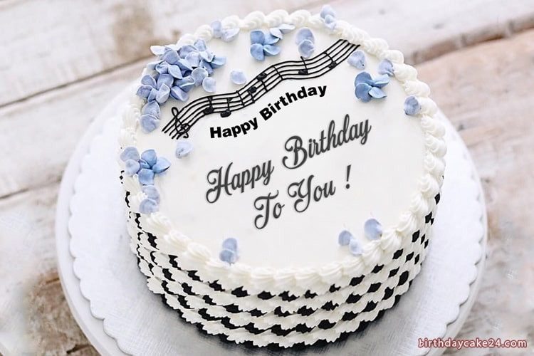 Happy Birthday Cake With Name Edit
 Best Music Birthday Cake With Name Edit