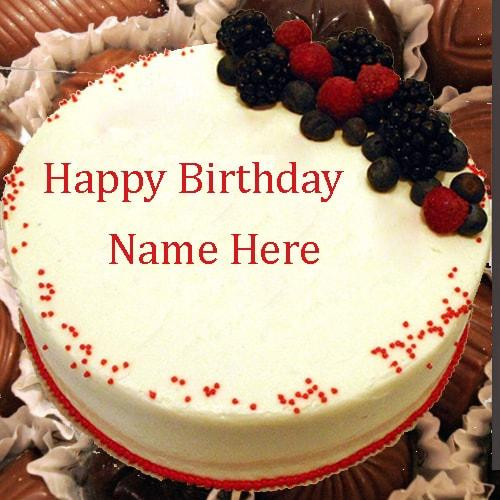20 Of the Best Ideas for Happy Birthday Cake with Name Edit - Home ...