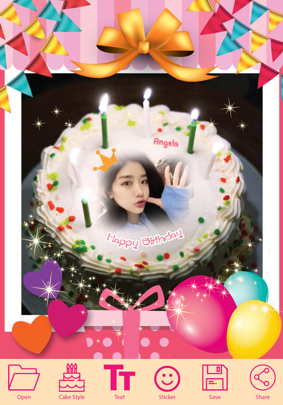 Happy Birthday Cake With Name Edit
 Birthday Cake Editor for Android Free and