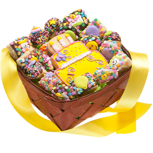 Happy Birthday Gift Baskets
 Happy Birthday Gift Basket 19 Pieces