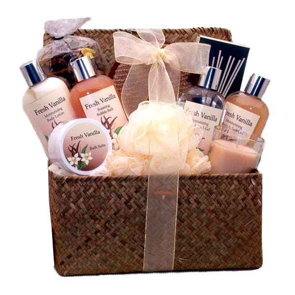 Happy Birthday Gifts For Her
 Happy Birthday Spa Basket for Her by BroadwayBasketeers