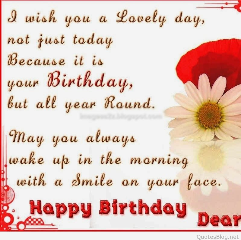Happy Birthday Image Quotes
 Happy birthday quotes and messages for special people