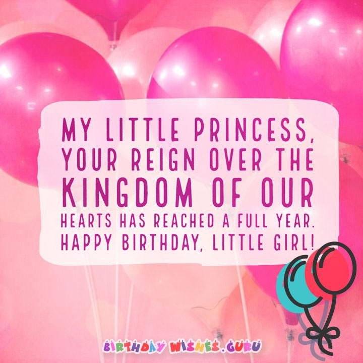 Happy Birthday Little Girl Quotes
 20 Cute Birthday Wishes For Baby Girl – By Birthday Wishes