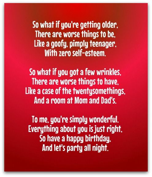 Happy Birthday Poems For Him Funny
 Pin by THAT PERSON on Quotes