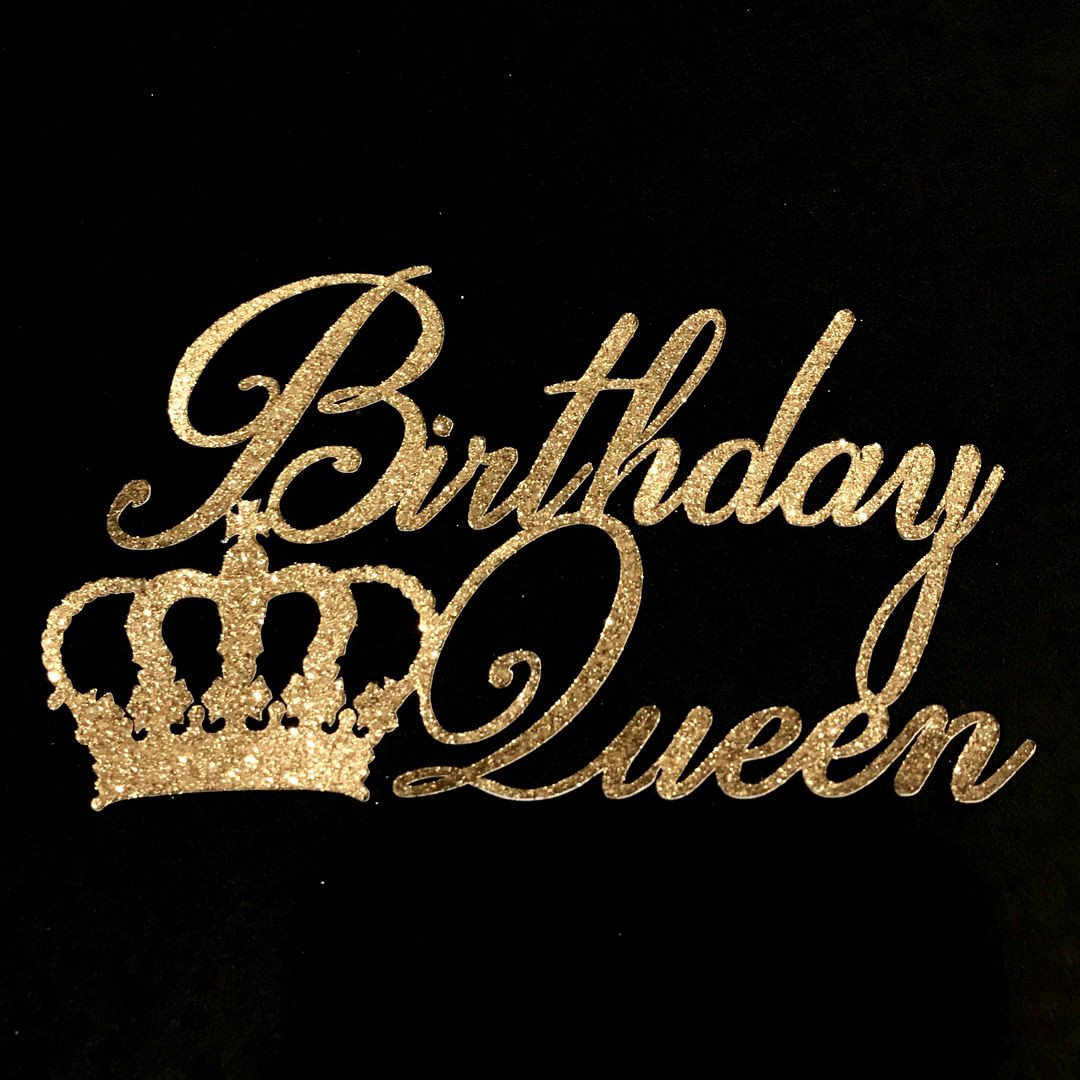 Happy Birthday Queen Quotes
 Birthday Queen cake topper for the one and only QUEEN I