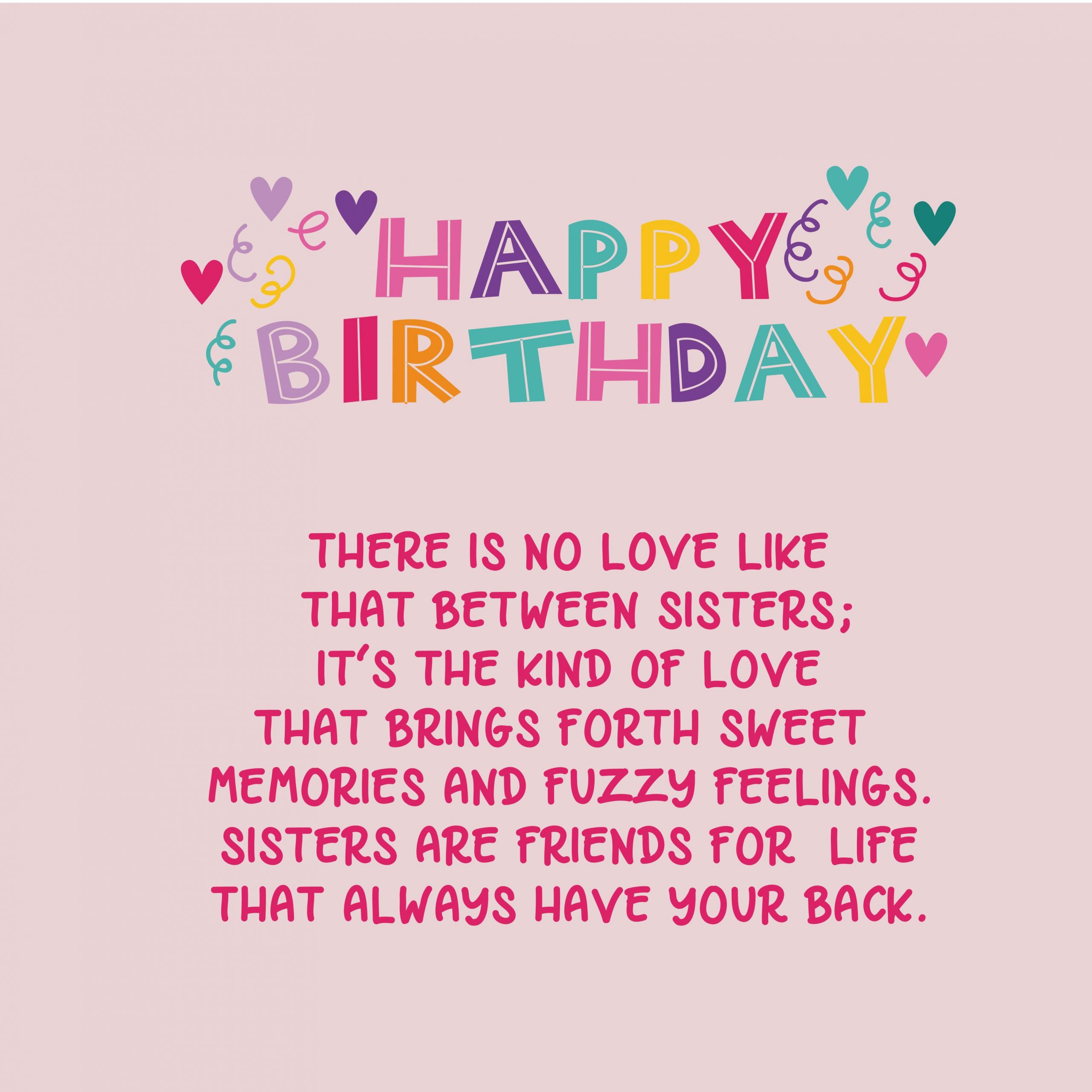 Happy Birthday Quotes For A Sister
 220 Birthday Wishes for Sister – Top Happy Birthday Wishes