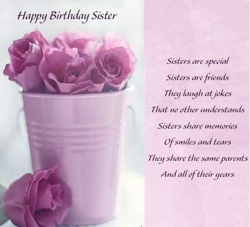 Happy Birthday Quotes For A Sister
 Best happy birthday to my sister quotes – StudentsChillOut