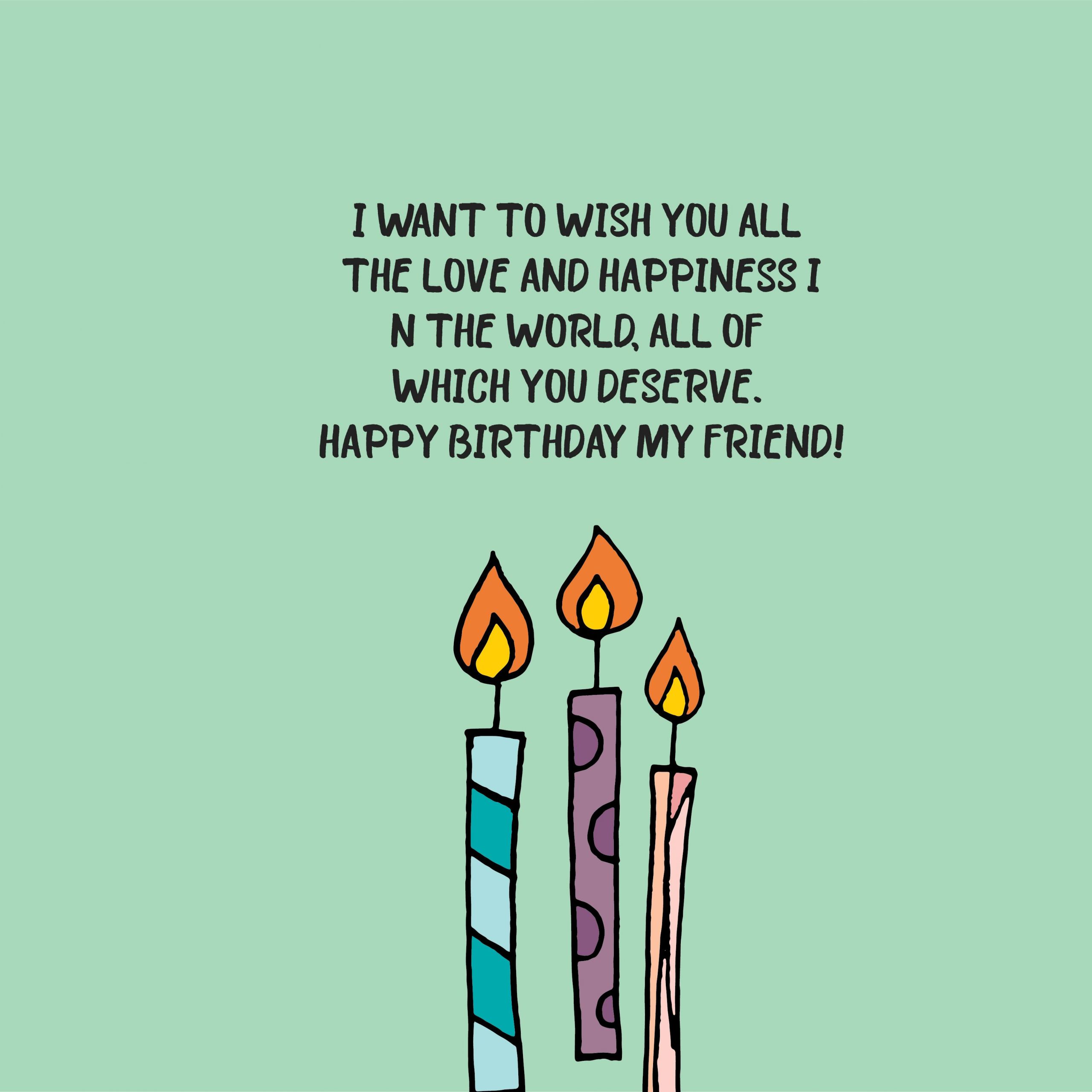 Happy Birthday Quotes To Friend
 Happy Birthday Quotes and Wishes for Friends Top Happy