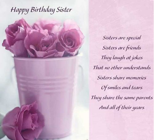 Happy Birthday Quotes To Sister
 Best happy birthday to my sister quotes – StudentsChillOut