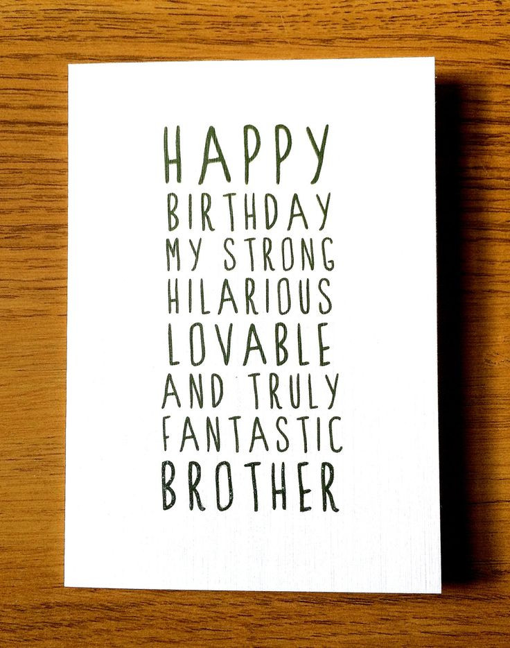 Happy Birthday To My Little Brother Funny Quotes
 Sweet Description Happy Birthday Brother by