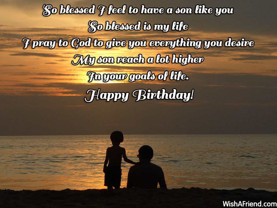 Happy Birthday To My Son Quotes
 Birthday Quotes For Son