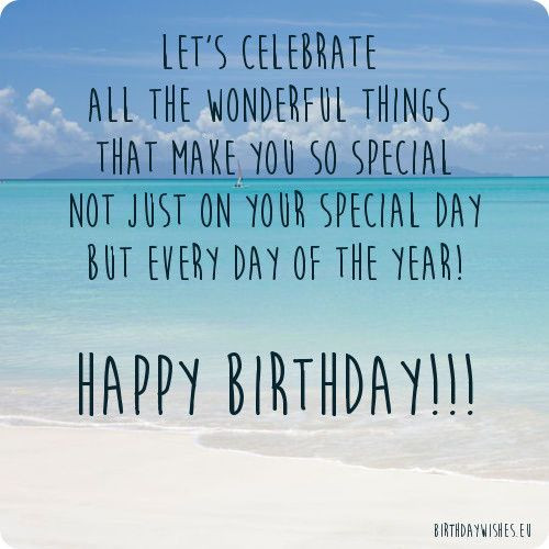 Happy Birthday To Someone Special Quotes
 10 best images about Birthday cards for someone special on