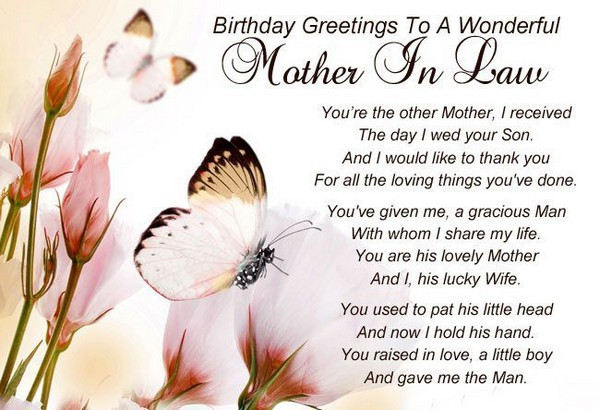 Happy Birthday Wishes For Mother In Law
 100 Best Happy Birthday Mother in law Wishes and Quotes