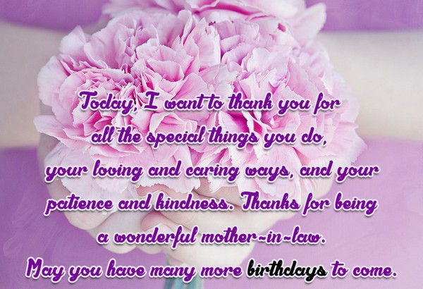 Happy Birthday Wishes For Mother In Law
 47 Happy Birthday Mother in Law Quotes My Happy Birthday