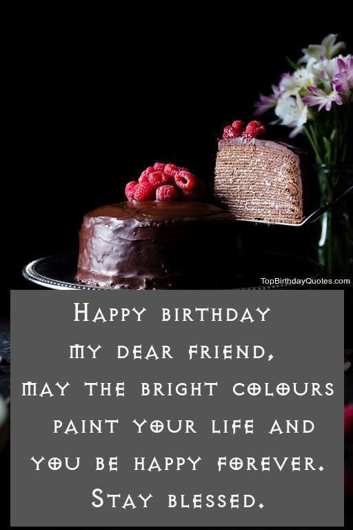 Happy Birthday Wishes Quotes For Friend
 28 Wonderful Friend Birthday Wishes Direct From Heart