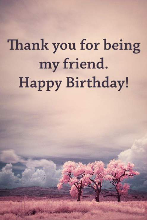 Happy Birthday Wishes Quotes For Friend
 32 Best Thank You Quotes and Sayings