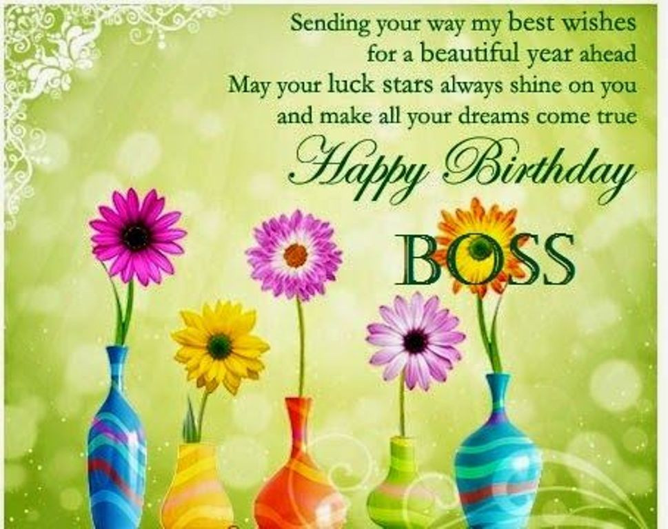 Happy Birthday Wishes To A Boss
 Birthday Wishes For Boss Wishes Greetings