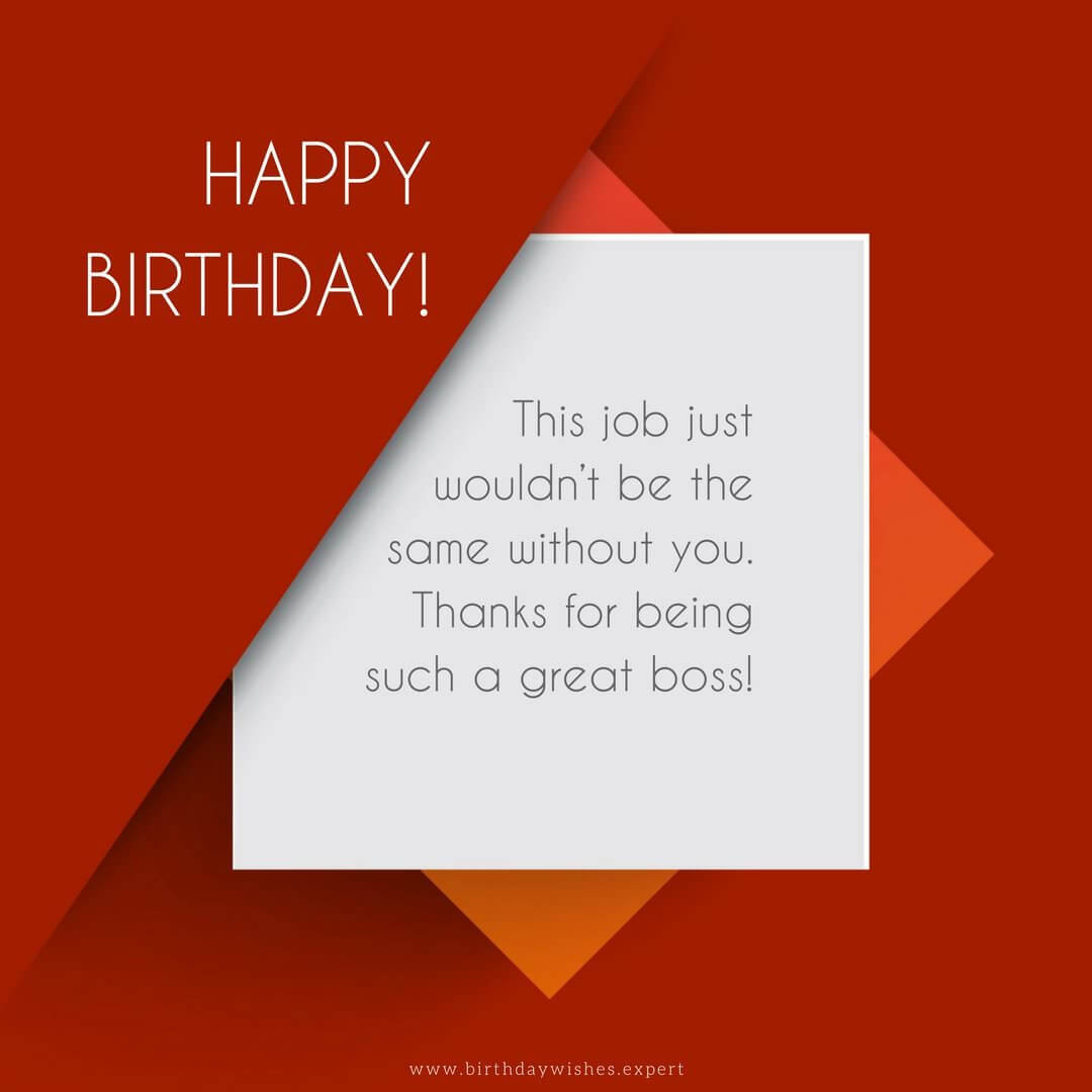Happy Birthday Wishes To A Boss
 TOP Happy Birthday Wishes Quotes for Boss