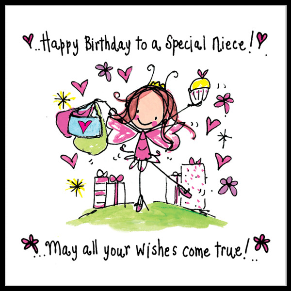 Happy Birthday Wishes To Niece
 Happy birthday to a special niece – Juicy Lucy Designs