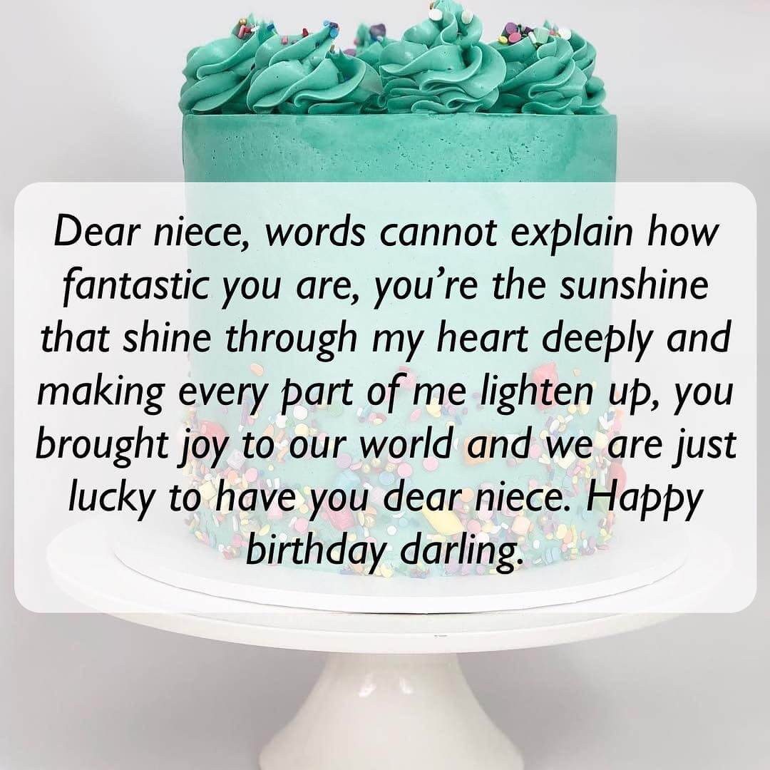 Happy Birthday Wishes To Niece
 Short And Long Happy Birthday Messages Wishes & Quotes