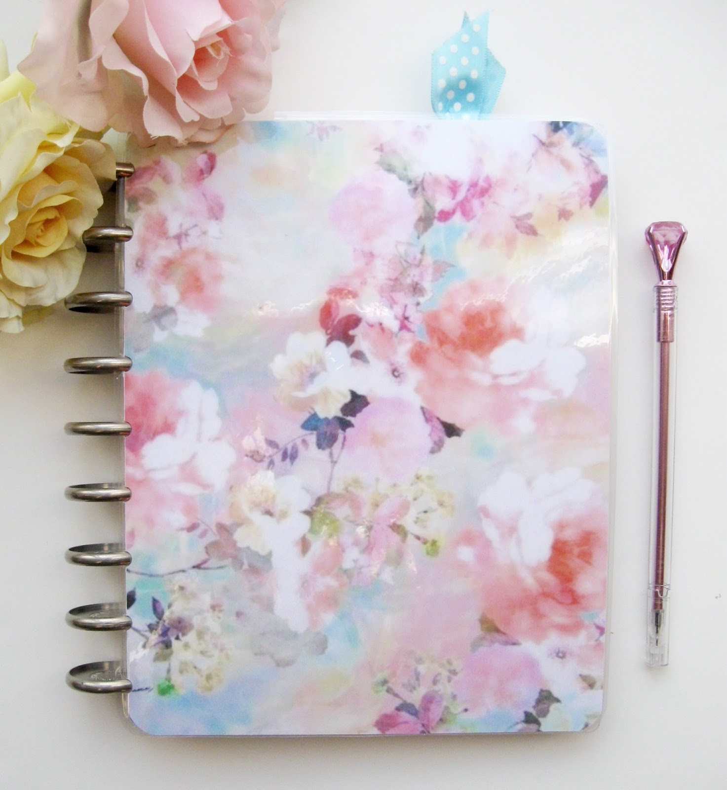 Happy Planner DIY
 A Palette Full of Blessings Happy Planner new DIY cover
