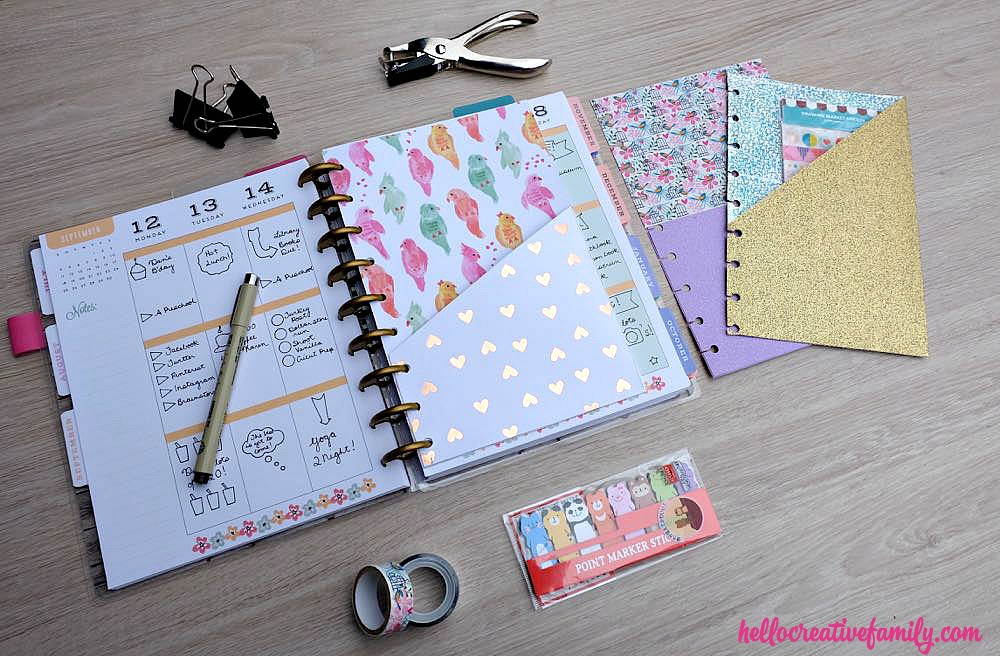 Happy Planner DIY
 How To Make DIY Planner Folder Pockets Perfect For Happy