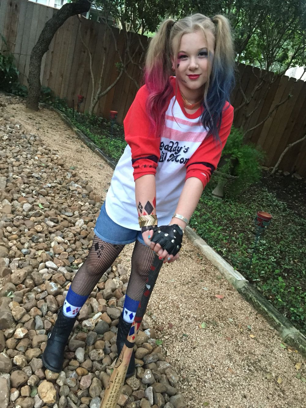 Harley Quinn Costume For Kids DIY
 Pin on Harely Quinn