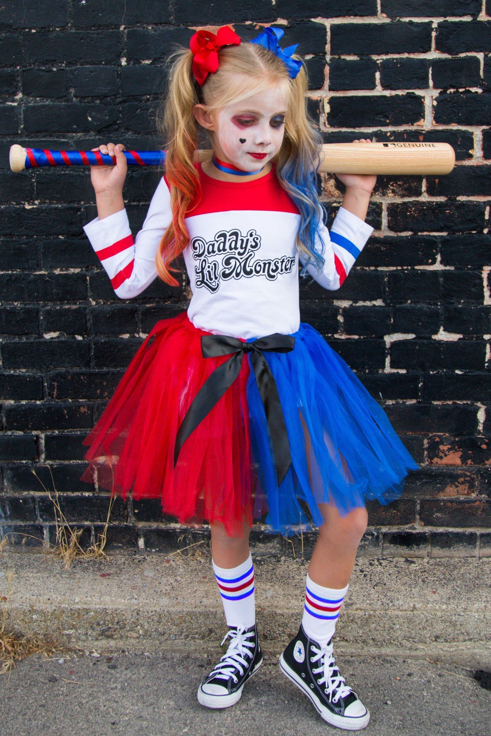 Harley Quinn Costume For Kids DIY
 Pin on Costume