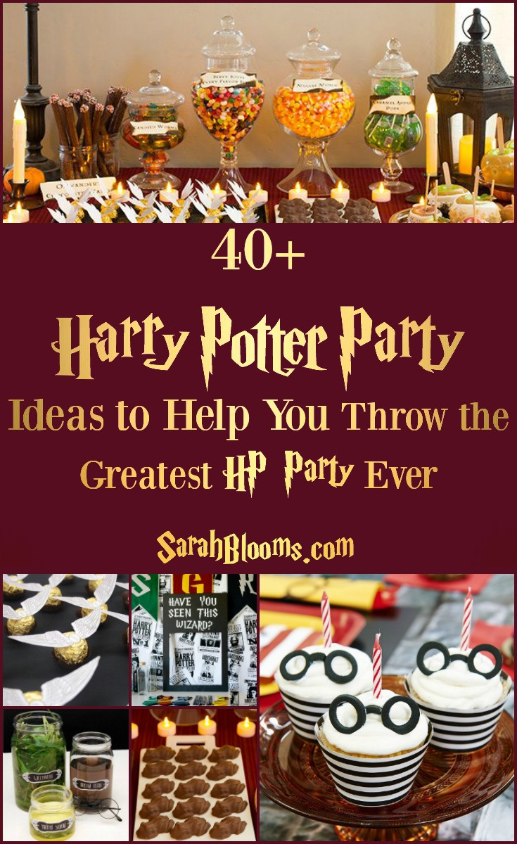 Harry Potter Birthday Party Ideas
 55 Best Ever Harry Potter Party Ideas Sarah Blooms