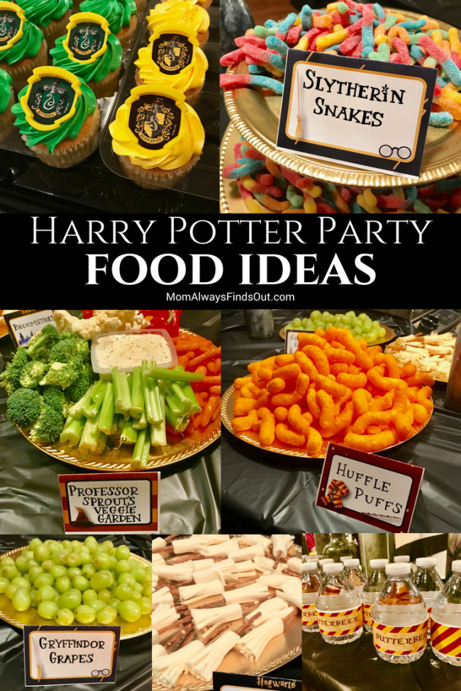 Harry Potter Birthday Party Ideas
 Harry Potter Birthday Party Food Ideas Mom Always Finds Out