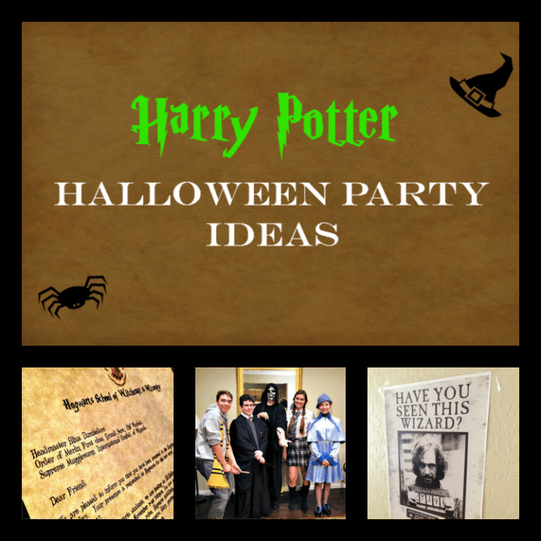 Harry Potter Halloween Party Ideas
 Harry Potter Halloween Party Ideas