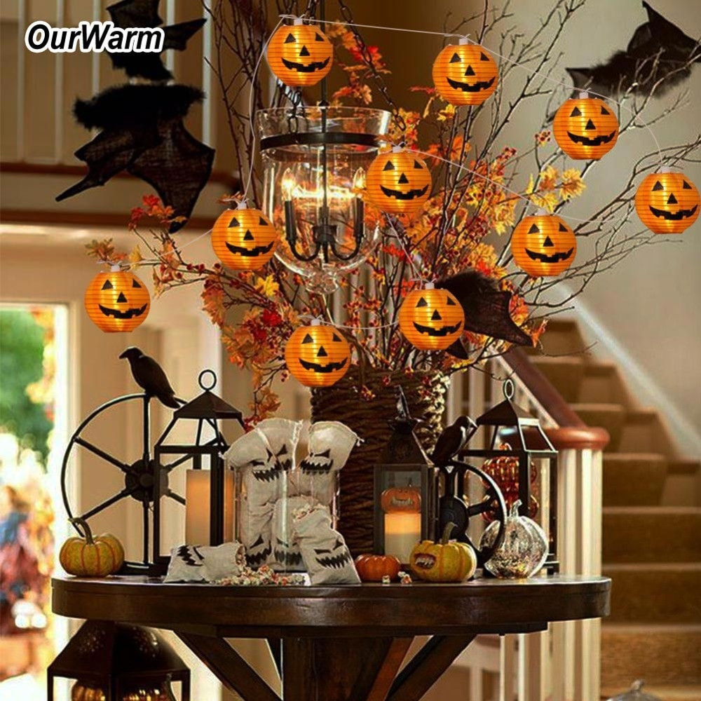 Haunted Halloween Party Ideas
 Aliexpress Buy OurWarm Halloween Decorations Haunted