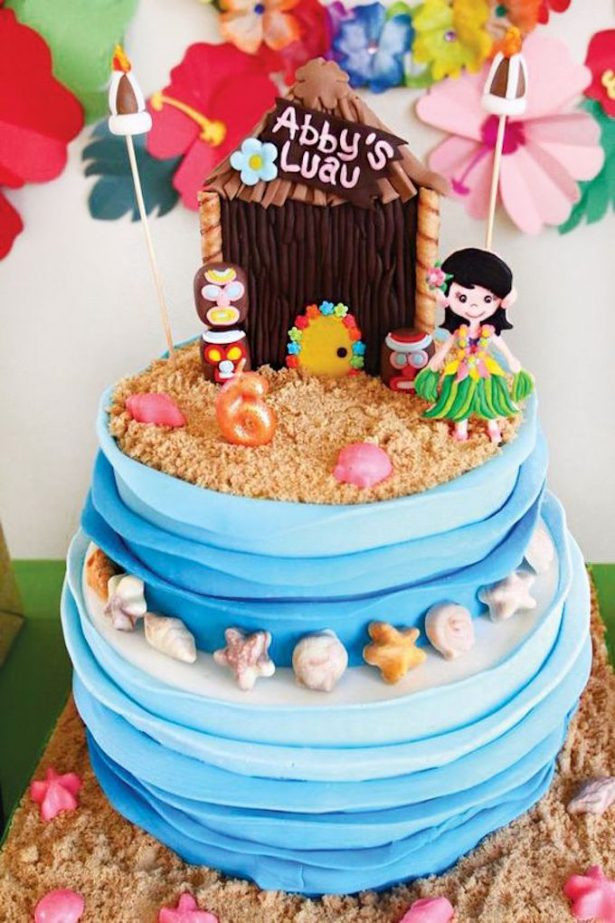 Hawaiian Birthday Cakes
 25 Best Girl Birthday Cakes • The Celebration Shoppe