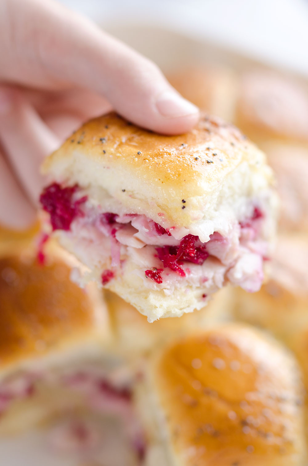 Hawaiian Rolls Turkey Sandwiches
 Cheesy Cranberry Turkey Baked Sliders Easy Leftover Recipe