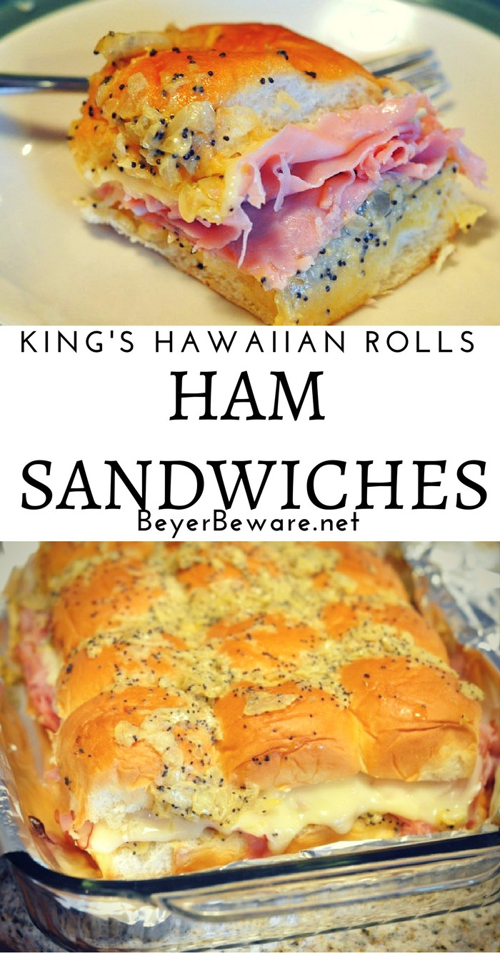 Hawaiian Rolls Turkey Sandwiches
 King s Hawaiian Roll Ham Sandwiches