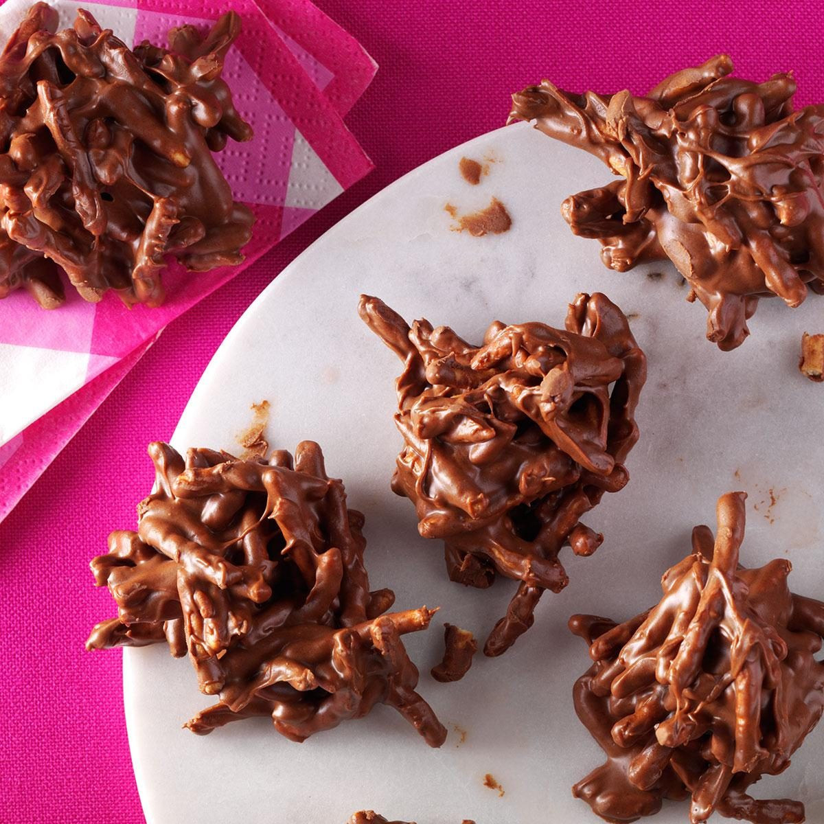 Hay Stack Dessert
 Chocolate Butterscotch Haystacks Recipe