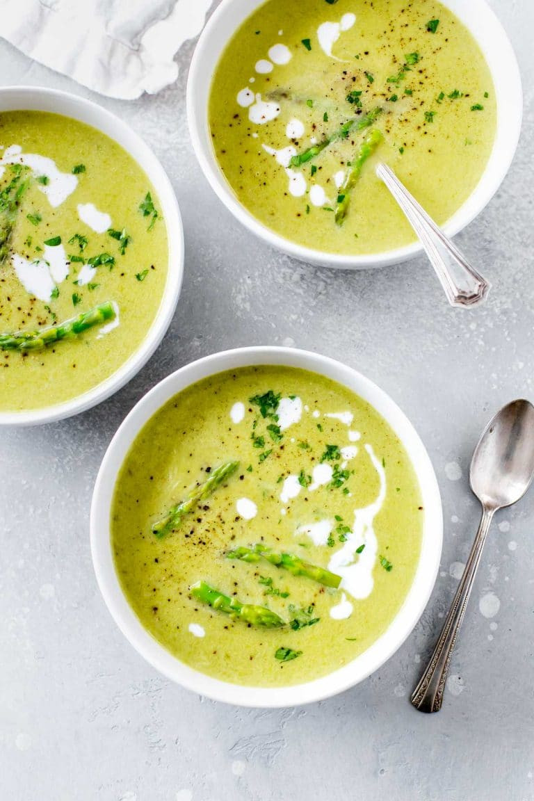 Healthy Asparagus Soup
 Creamy Asparagus Soup Simply Whisked