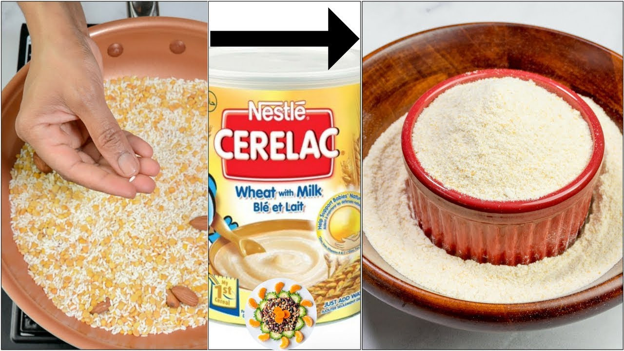 Healthy Baby Recipes
 Homemade Cerelac for 6 12 Month Babies