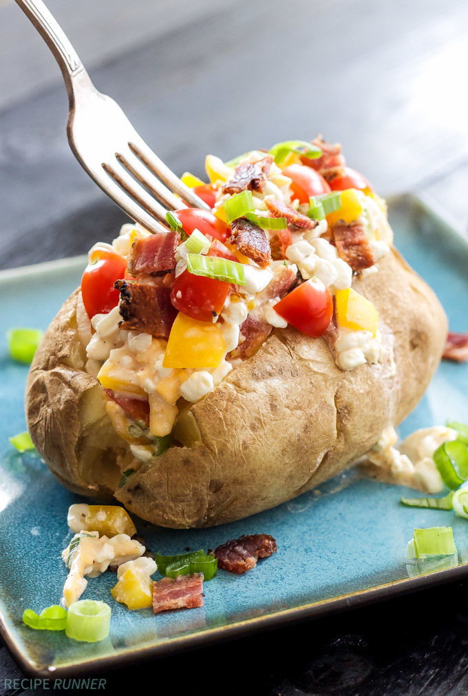 Healthy Baked Potato
 Healthy Loaded Baked Potatoes Recipe Runner