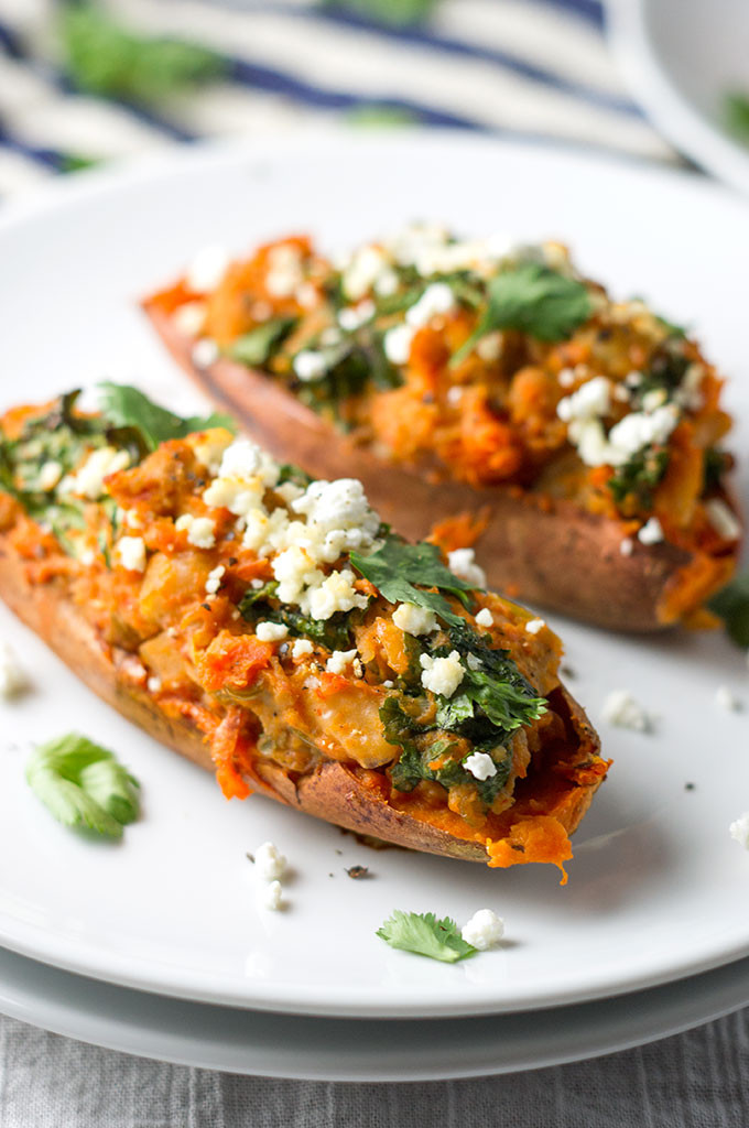Healthy Baked Potato
 Healthy Twice Baked Sweet Potatoes Bound By Food