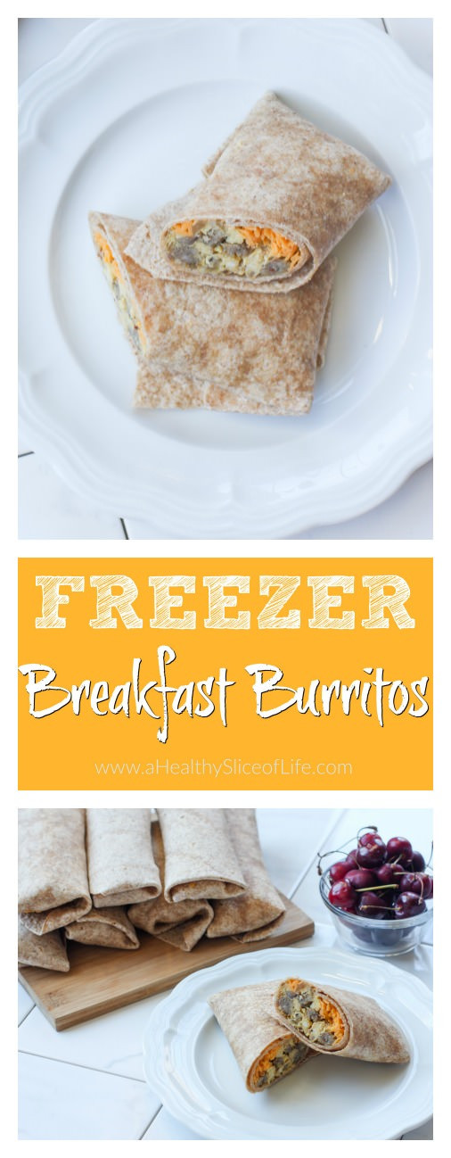 Healthy Breakfast Burrito Freezer
 Healthy Breakfast Burritos for the Freezer