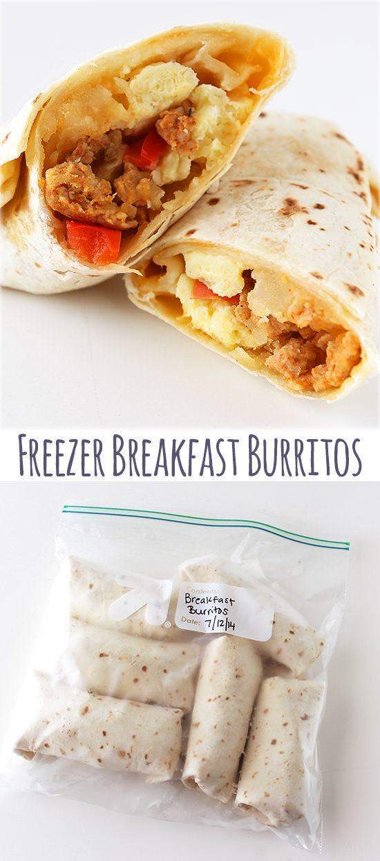 Healthy Breakfast Burrito Freezer
 Freezer Breakfast Burritos Handle the Heat