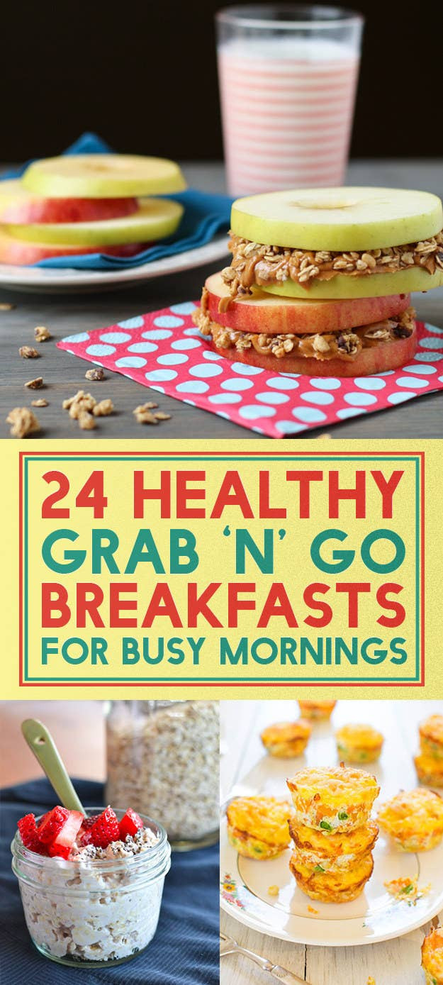 Healthy Breakfast On The Go
 24 Healthy The Go Breakfast Ideas