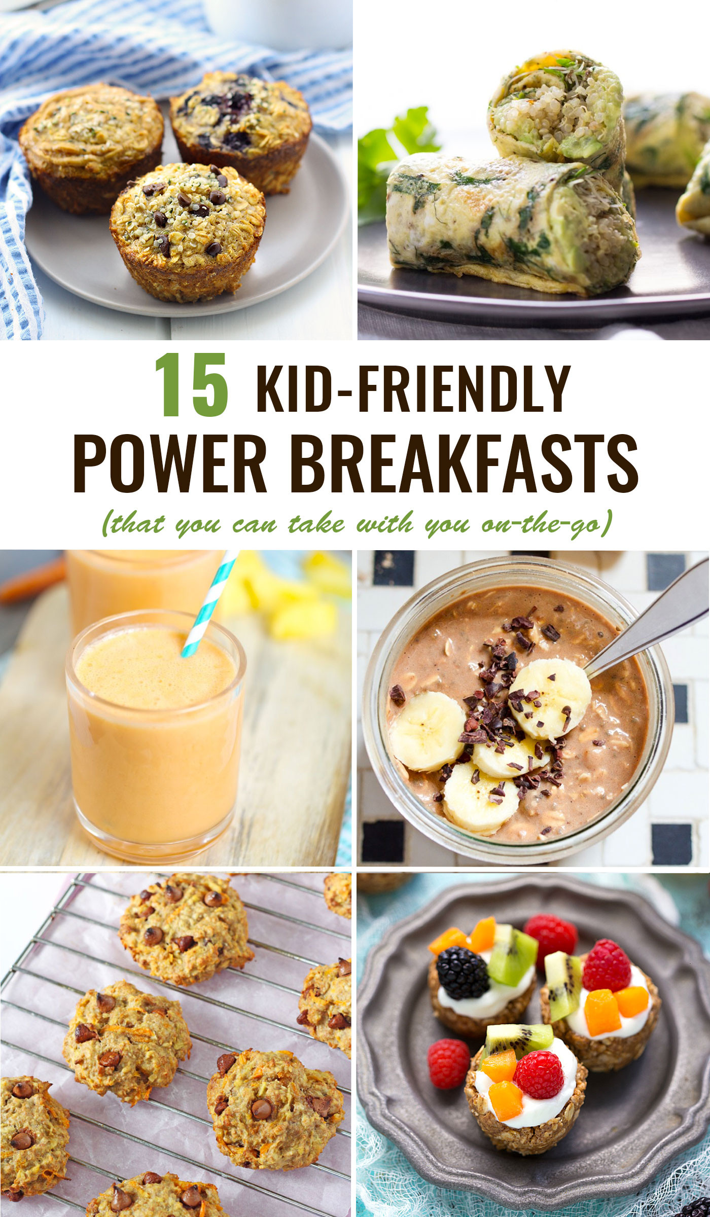 Healthy Breakfast On The Go
 Kid Friendly Power Breakfasts To Go