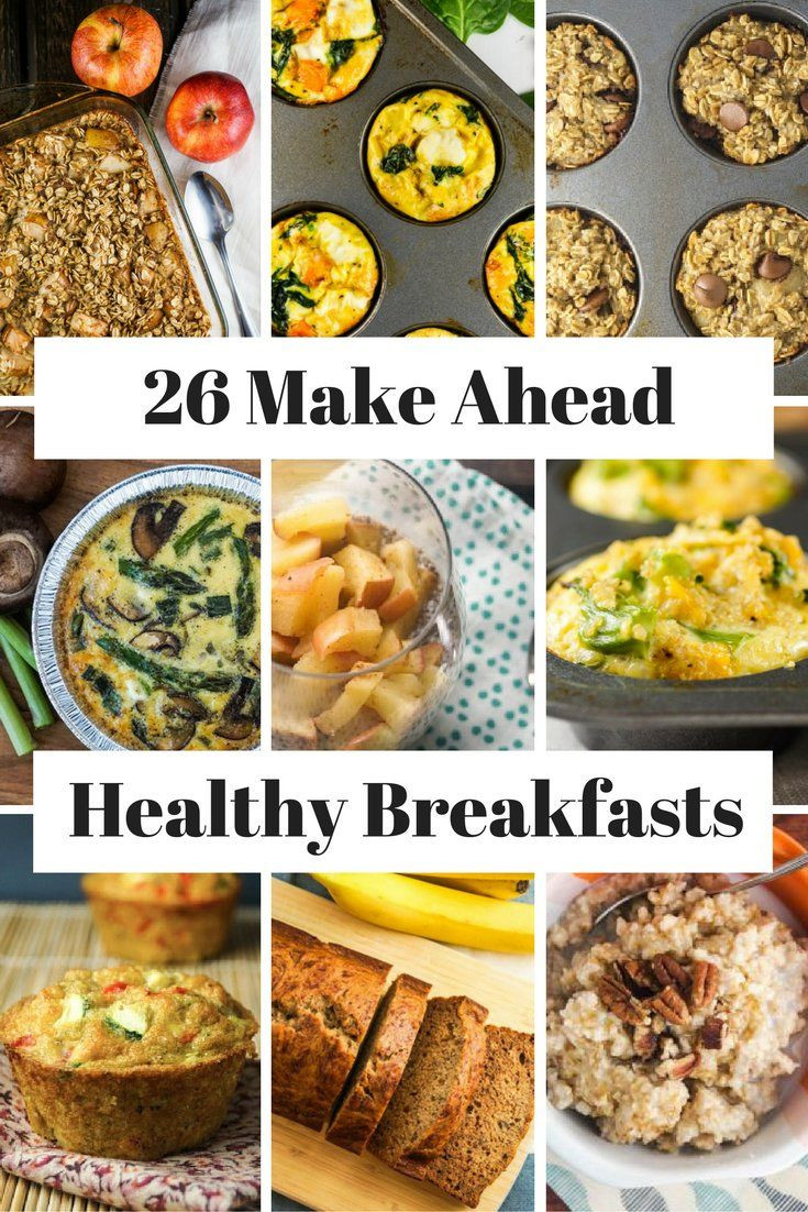 Healthy Breakfast On The Go
 26 Healthy Make Ahead Breakfasts For Busy Mornings