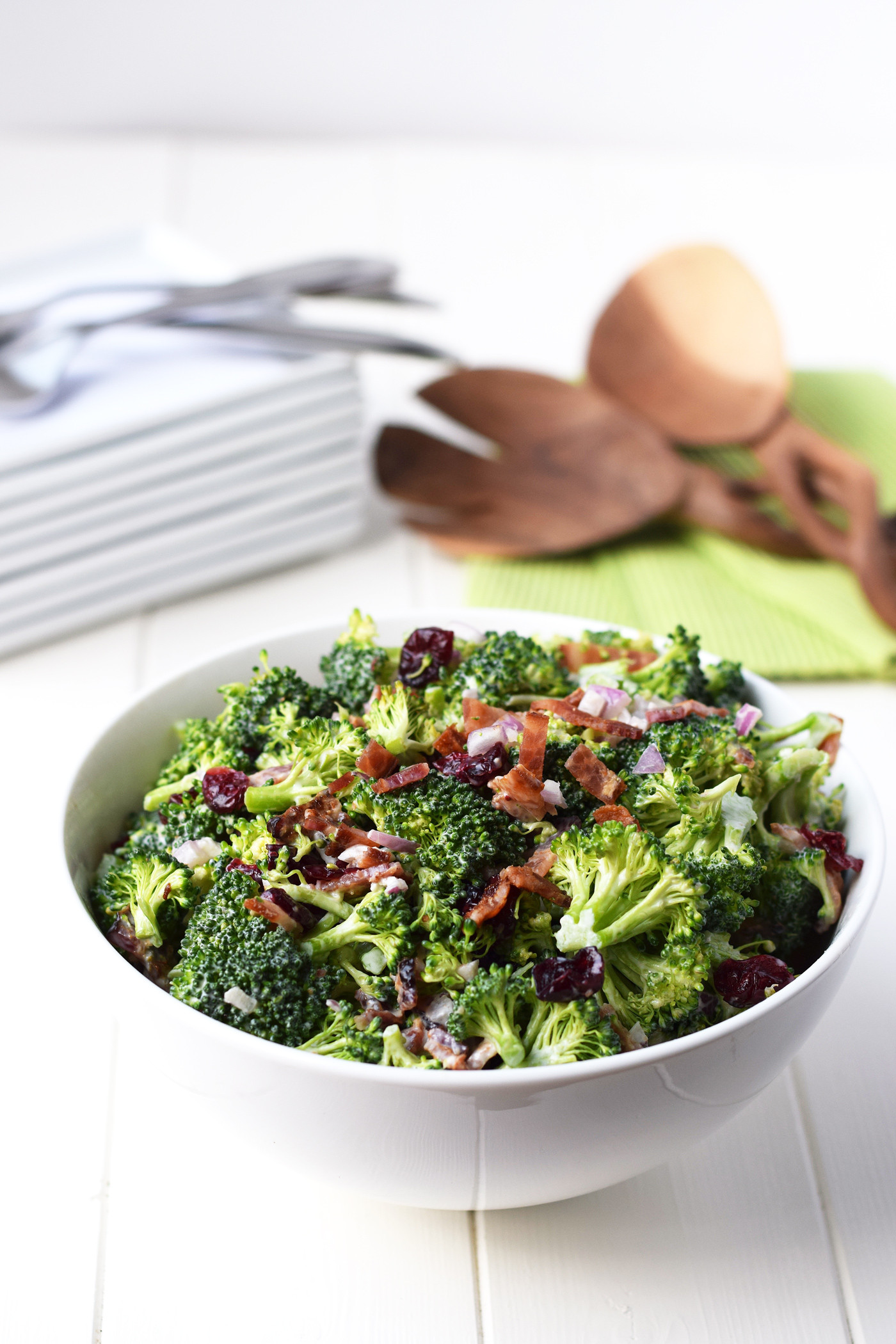 Healthy Broccoli Salad Recipe
 Lightened Broccoli Salad