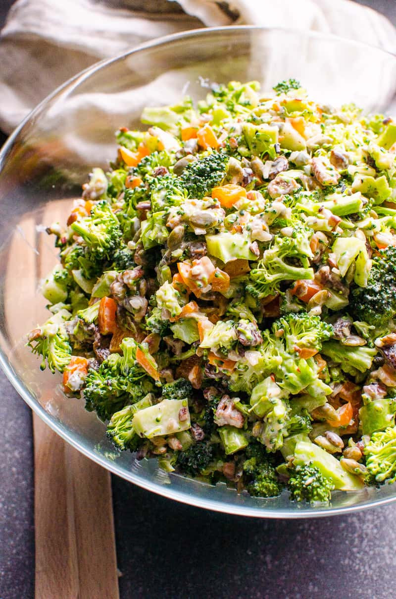 Healthy Broccoli Salad Recipe
 Healthy Broccoli Salad iFOODreal Healthy Family Recipes
