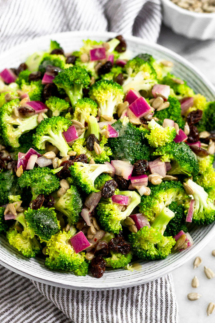 Healthy Broccoli Salad Recipe
 Healthy Broccoli Salad with Honey Mustard Dressing Eat