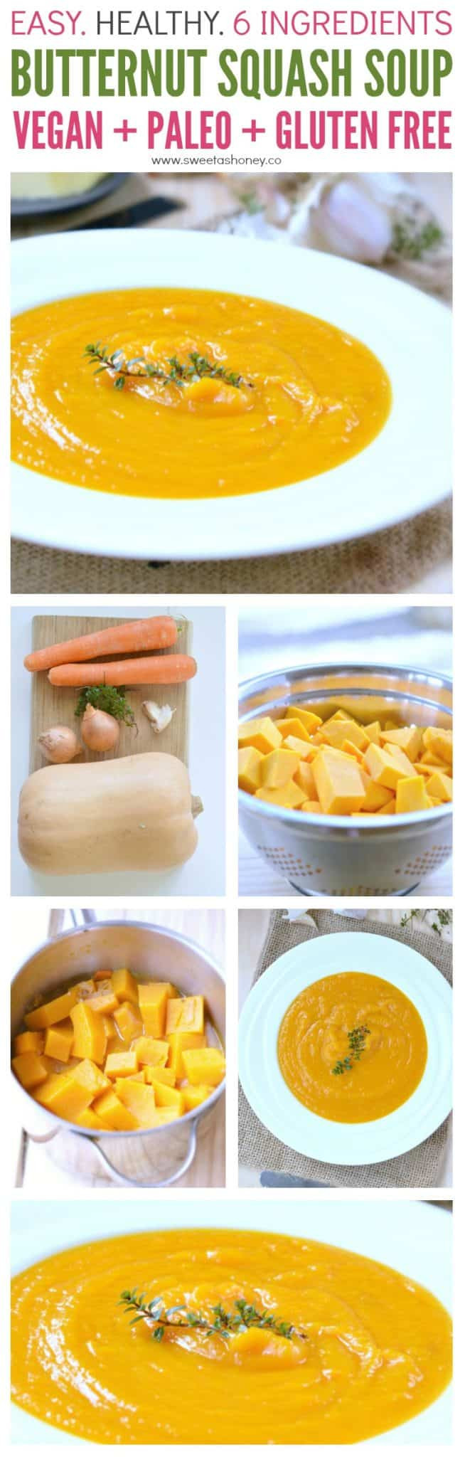 Healthy Butternut Squash Soup Recipe
 Butternut Squash Carrot Ginger Soup